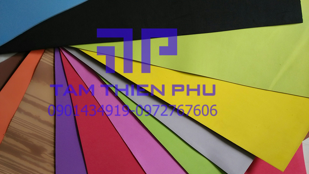Cao su xốp | Mút eva dạng tấm | Cao su Kỹ thuật Tâm Thiên Phú