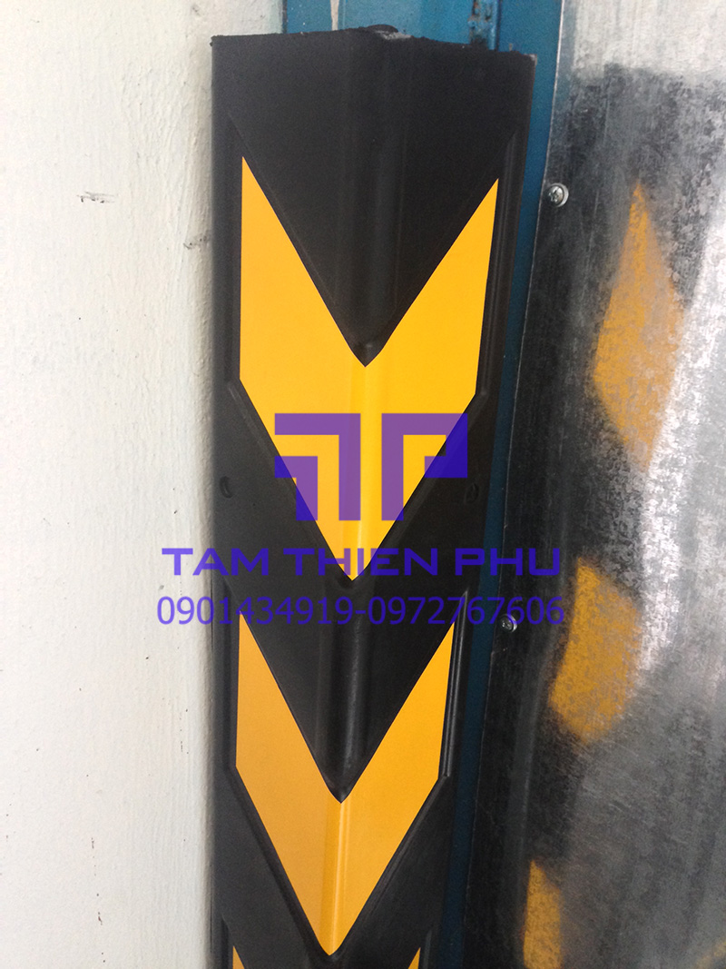 Cao su ốp cột | cao su bảo vệ góc cột | thanh ốp cột phản quang