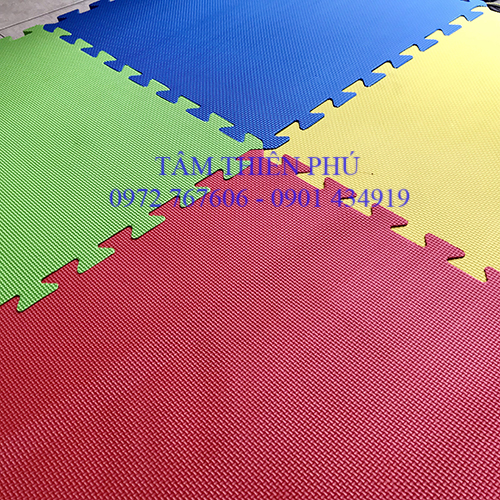 Thảm xốp lót sàn | Thảm xốp tập gym | Cao su Tâm Thiên Phú
