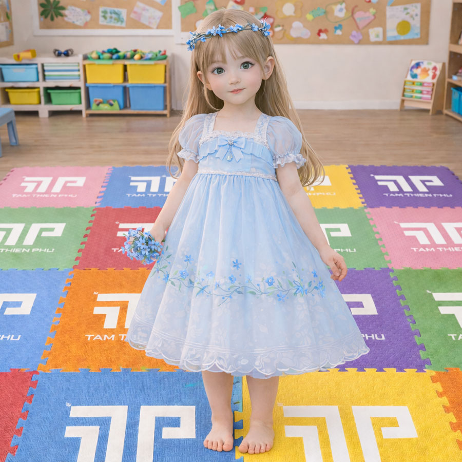 Cô bé Cathy trong lớp học